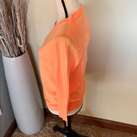 J. Crew Orange Dream Merino Wool Tippi Sweater Size M - Picture 6 of 11